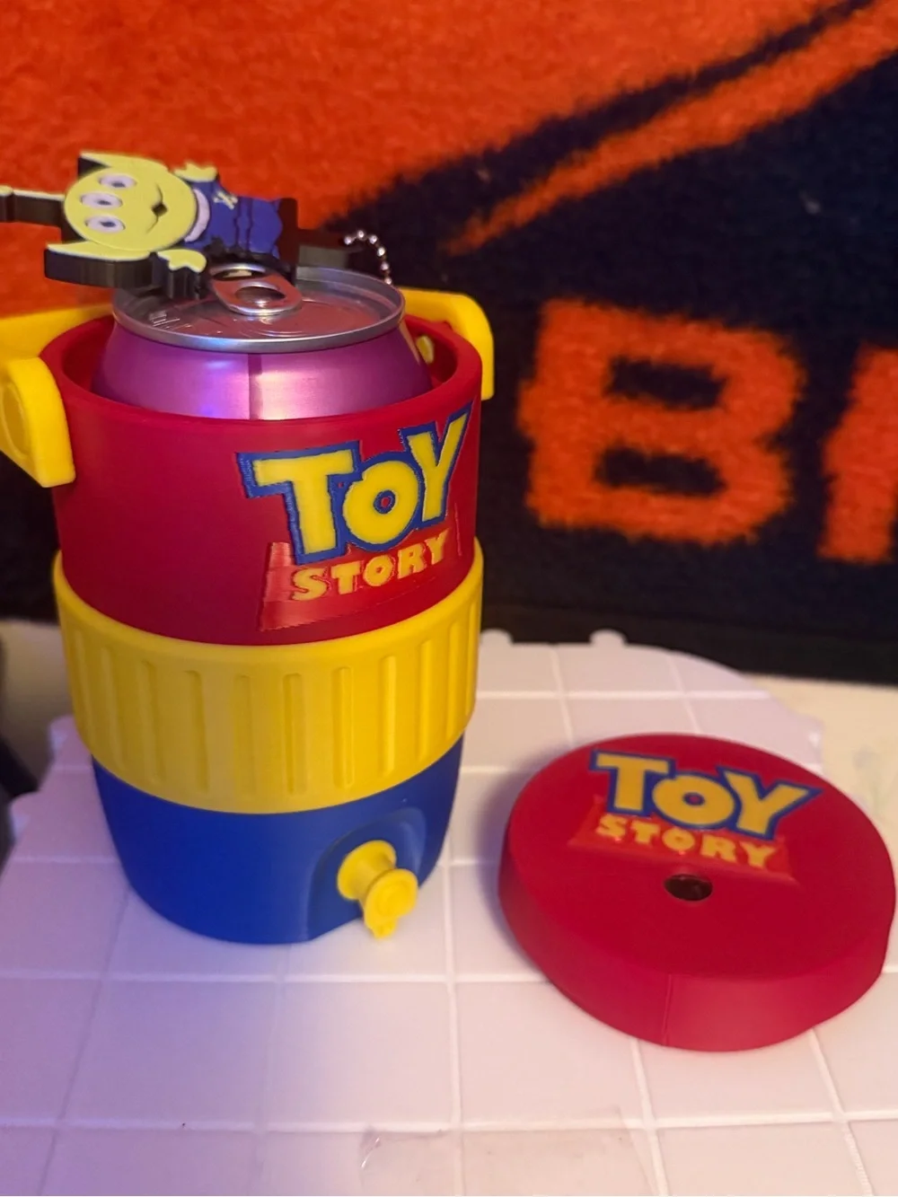 Custom Design - Toy Story Cooler Can Holder 12 oz by 3d print